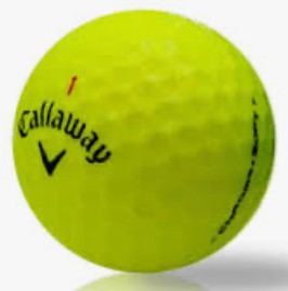 Grade B Assorted Used Yellow Golf Balls 50ct